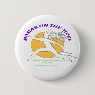 MAMA MARATHON LOGO 2 INCH ROUND BUTTON