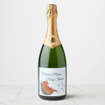 Mama & Me Otter Baby Shower Champagne