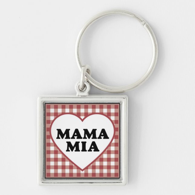 Mama Mia Keychain (Front)