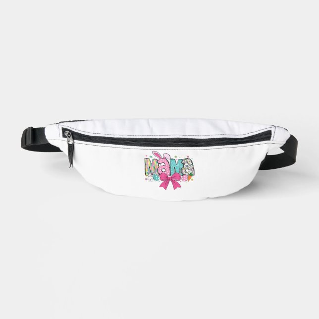 Mama Mini Easter Matching Mama Bunny Easter Day T- Fanny Pack (Front)