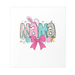 Mama Mini Easter Matching Mama Bunny Easter Day T- Notepad