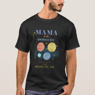 Mama Mom 6th Birthday Sixth Trip Around The Sun Sp T-Shirt