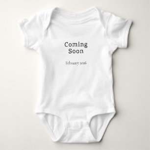 Mama Mom Cute Pregnancy Announcement Baby Bodysuit