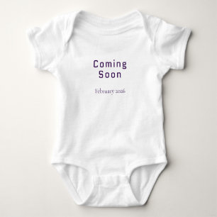 Mama Mom Cute Pregnancy Announcement Baby Bodysuit