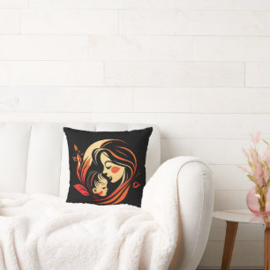 Mama   Mom   Mother's Day   Motherhood  Throw Pillow