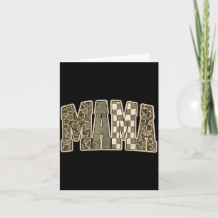 Mama mommy happy mother's day mom life retro card