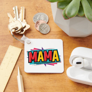 mama mother mom keychain