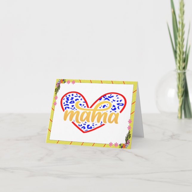 Mama - Mother's Day Invitation (Front)