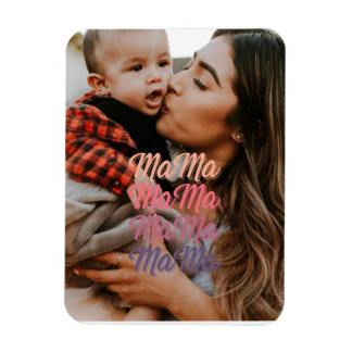 Mama Mother's Day Personalized Photo Magnet