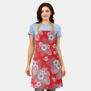 Mama — My First Home Mother & Daughter Floral Tr Apron