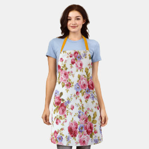 Mama — My First Home Mother & Daughter Floral Tr Apron