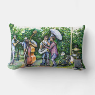 Mama Never Warned Me about Tuba Players Lumbar Pillow