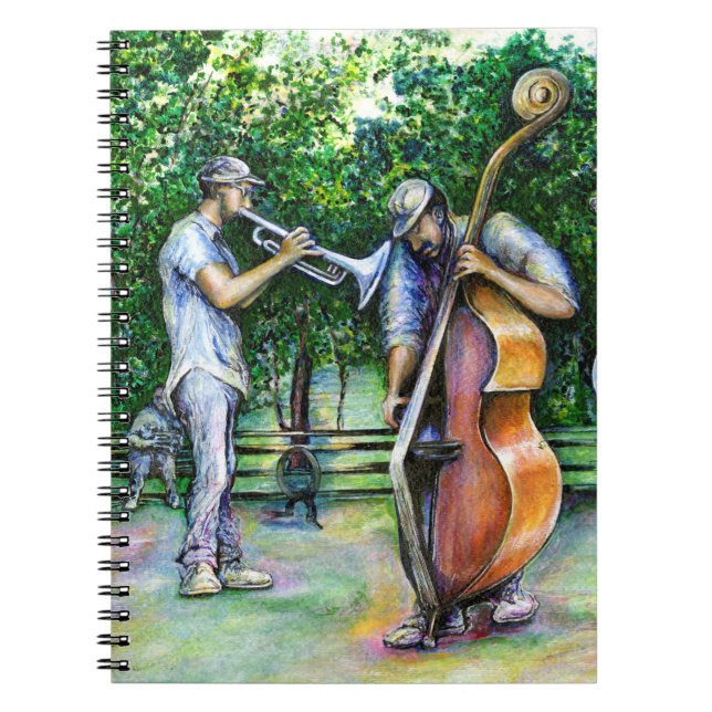 Mama Never Warned Me About Tuba Players Notebook (Front)