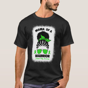Mama Of A Warrior Cerebral Palsy For Women Mom Cp  T-Shirt