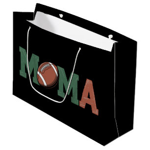 Mama of the 1 Year old Football 1st Year Birthday Large Gift Bag