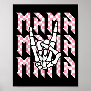 Mama Of The Bad Two The Bone Chequered Mama 2nd Bi Poster