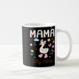 Mama of The Silly Goose 1st Birthday Girl Matching Coffee Mug