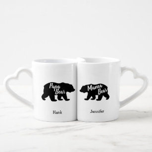 Mama & Papa Bear   New Parents Coffee Mug Set