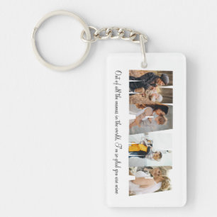 Mama Photo Collage Acrylic Keychain Mother's day