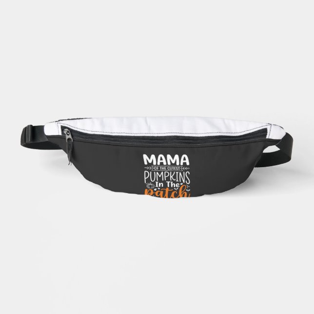 Mama Pumpkins Patch Halloween Design_1 Fanny Pack (Front)
