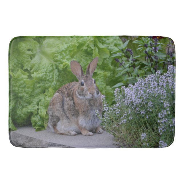 Mama Rabbit Bath Mat (Front)