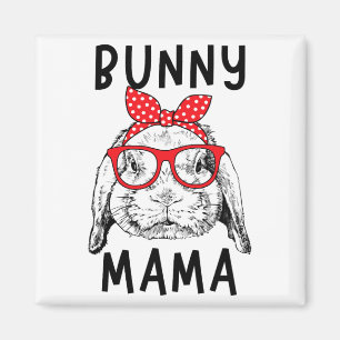 Mama Rabbit Mom Mother's Day  Magnet