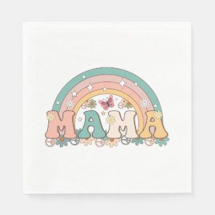Mama Rainbow Napkin