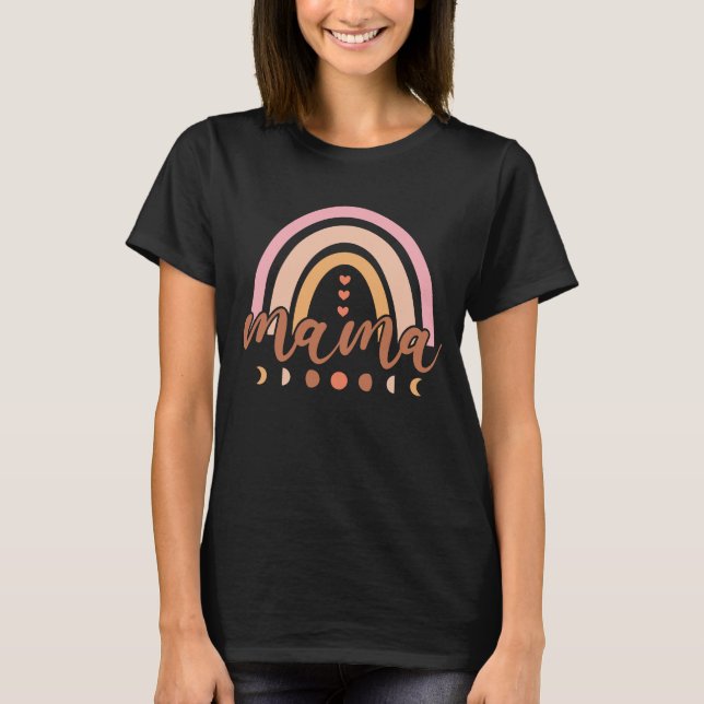 Mama Rainbow  T-Shirt (Front)