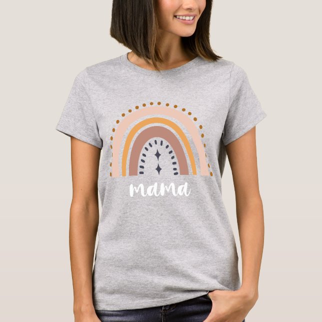 Mama Rainbow T-Shirt (Front)