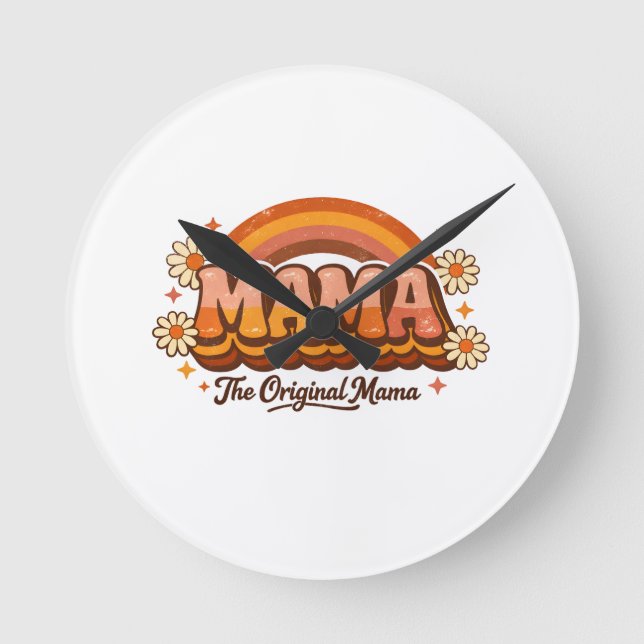 Mama Round Clock (Front)