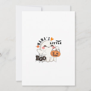 Mama’s Boo – Cute Kawaii Halloween Boo 2025 Graphi Holiday Card