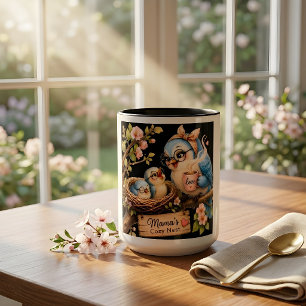 Mama’s Cozy Nest Black Mug