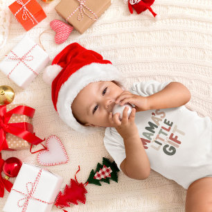 Mama’s Little Gift – Cute Baby Christmas Bodysuit