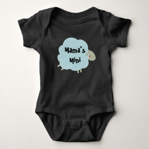 Mama’s Mini Cute Sheep Baby Art Bodysuit
