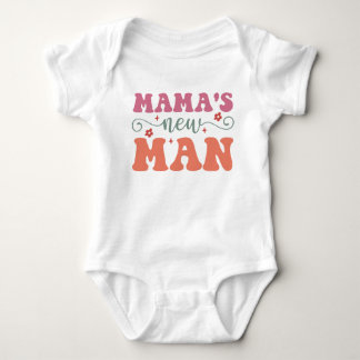 Mama’s New Man – Baby Boy Bodysuit
