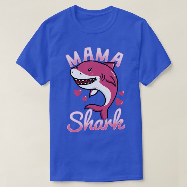 Mama Shark T-Shirt (Design Front)