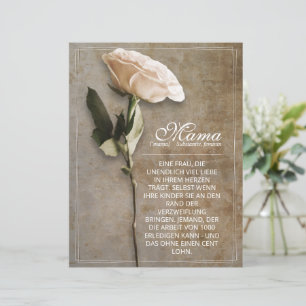 Mama - simply irreplaceable - vintage