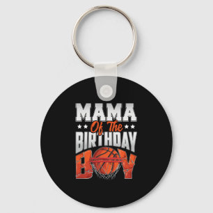 Mama Sketll Birthday Boy Family Ller B-day Party Keychain