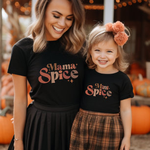Mama Spice and Mini Spice Matching Mommy & Me Baby Bodysuit