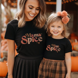 Mama Spice and Mini Spice Matching Mommy & Me Baby T-Shirt