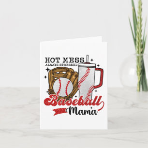 Mama Sport Mom Women Mothers Day 2024 Girls Kids  Card