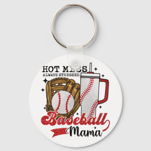 Mama Sport Mom Women Mothers Day 2024 Girls Kids Keychain