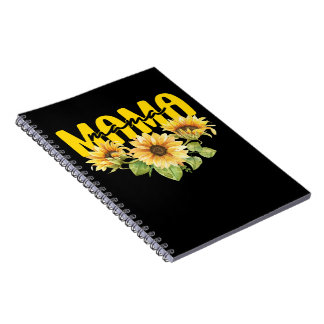 Mama Sunflower Sunshine - Cheerful Floral Design Notebook