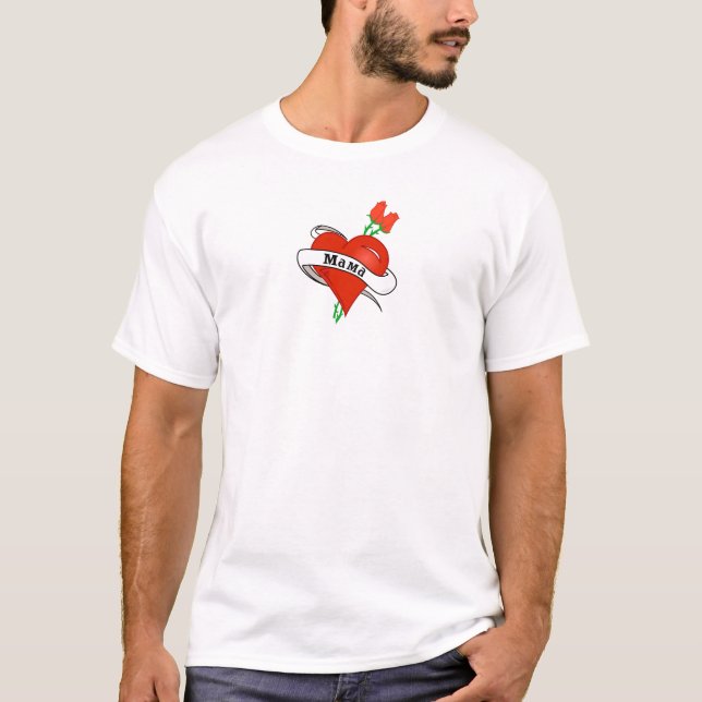 Mama Tattoo T-Shirt (Front)