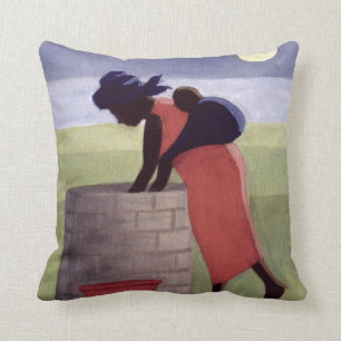 Mama Throw Pillow