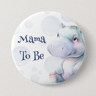 Mama To Be Baby Shower 3 Inch Round Button