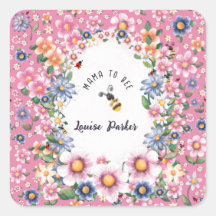 Mama to Bee Baby Shower Invitation