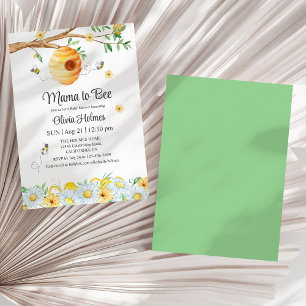 "Mama to Bee" Cute Baby Shower Invitation