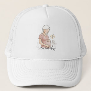 Mama To Bee Cute Pregnancy Announcement Trucker Hat