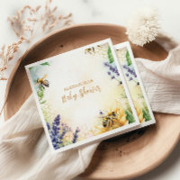 Mama to Bee Wildflower Honeybee Mommy  Baby Shower